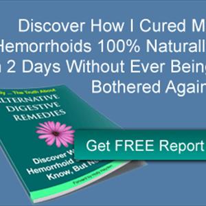 Internal Hemroids Cure - Treat Hemroids - Prolapsed Hemorrhoid Treatment - Indigestion Remedy